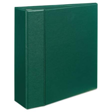 Avery Heavy-Duty Non-View Binder with DuraHinge and Locking One Touch EZD Rings, 3 Rings, 4" Capacity, 11 x 8.5, Green (79784)