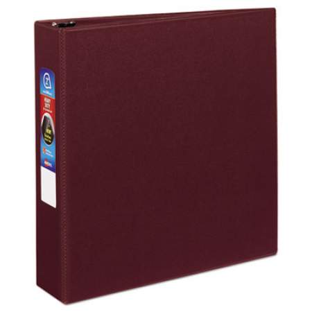 Avery Heavy-Duty Non-View Binder with DuraHinge and One Touch EZD Rings, 3 Rings, 2" Capacity, 11 x 8.5, Maroon (79362)