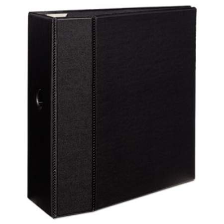 Avery Heavy-Duty Non-View Binder with DuraHinge, Locking One Touch EZD Rings and Thumb Notch, 3 Rings, 5" Capacity, 11 x 8.5, Black (79986)