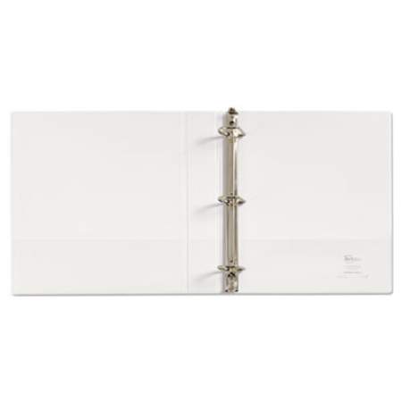 Avery Durable View Binder with DuraHinge and Slant Rings, 3 Rings, 1.5" Capacity, 11 x 8.5, White (17022)