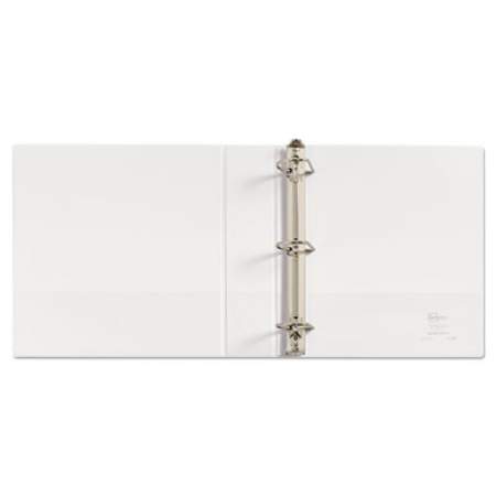Avery Durable View Binder with DuraHinge and Slant Rings, 3 Rings, 2" Capacity, 11 x 8.5, White (17032)