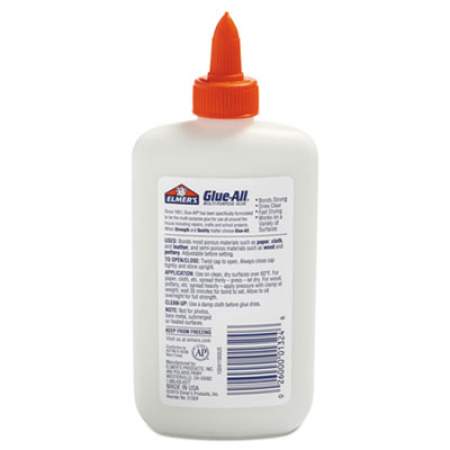 Elmer's Glue-All White Glue, 7.63 oz, Dries Clear (E1324)