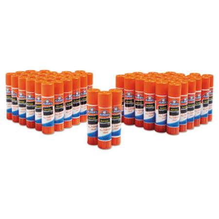 Elmer's Washable School Glue Sticks, 0.24 oz, Applies and Dries Clear, 60/Box (E501)