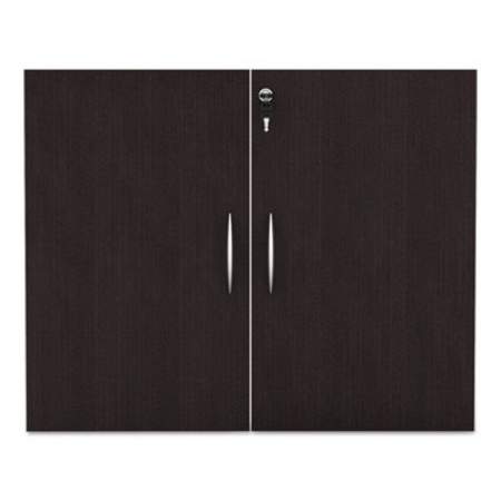 Alera Valencia Series Cabinet Door Kit For All Bookcases, 15.63w x 0.75d x 25.25h, Espresso (VA632832ES)