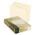 Pendaflex Earthwise by 100% Recycled Manila File Folders, 1/3-Cut Tabs, Legal Size, 100/Box (76520)