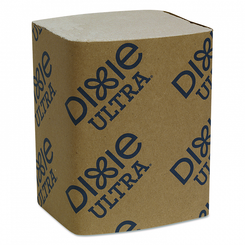 Interfold Napkin Refills 2-Ply, 6.5 x 5 Folded, Brown, 6,000/Carton (32019)