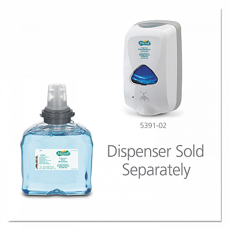 Antibacterial Foam Handwash, Touch-Free Refill, Floral Scent, 1,200 mL, 2/Carton (535702)