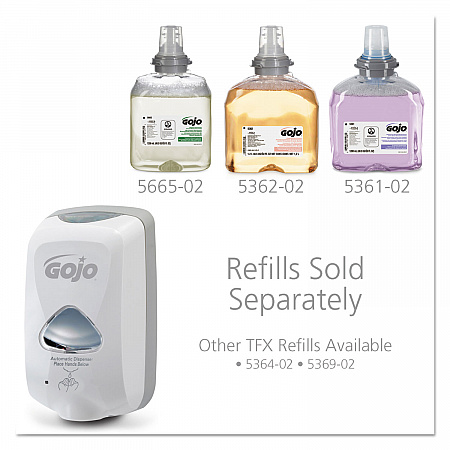 TFX Touch-Free Automatic Foam Soap Dispenser, 1,200 mL, 4.1 x 6 x 10.6, Gray (274012)