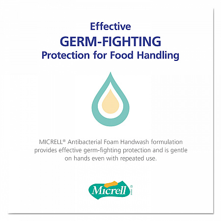 Antibacterial Foam Handwash, Touch-Free Refill, Floral Scent, 1,200 mL, 2/Carton (535702)