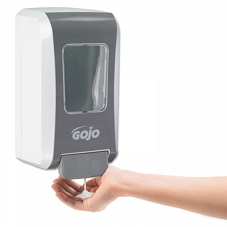 FMX-20 Soap Dispenser, 2 L, 6.5 x 4.7 x 11.7, White/Gray, 6/Carton (527006)