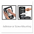 FMX-20 Soap Dispenser, 2 L, 6.5 x 4.7 x 11.7, Black/Chrome, 6/Carton (527106)