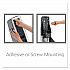 PRO 2000 Hand Soap Dispenser, 2,000 mL, 7.06 x 5.9 x 17.2, Black (720001)