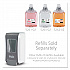FMX-20 Soap Dispenser, 2 L, 6.5 x 4.7 x 11.7, White/Gray, 6/Carton (527006)