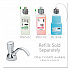 CX Counter Mount Foam Soap Dispenser, 1,500 mL/2,300 mL, 4.5 x 11.88 x 4.5, Chrome (850001)