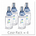 Advanced Hand Sanitizer Green Certified Gel Refill, For ADX-7 Dispensers, 700 mL, Fragrance-Free, 4/Carton (870304CT)