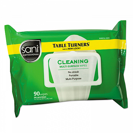 Multi-Surface Cleaning Wipes, 1-Ply, 11.5 x 7, Fresh Scent, White, 90 Wipes/Pack, 12 Packs/Carton (A580FW)
