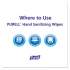 PURELL Hand Sanitizing Wipes, 7 x 6, Alcohol Free, Fresh Scent, 20/Pack, 28/Carton (912428CMRCT)