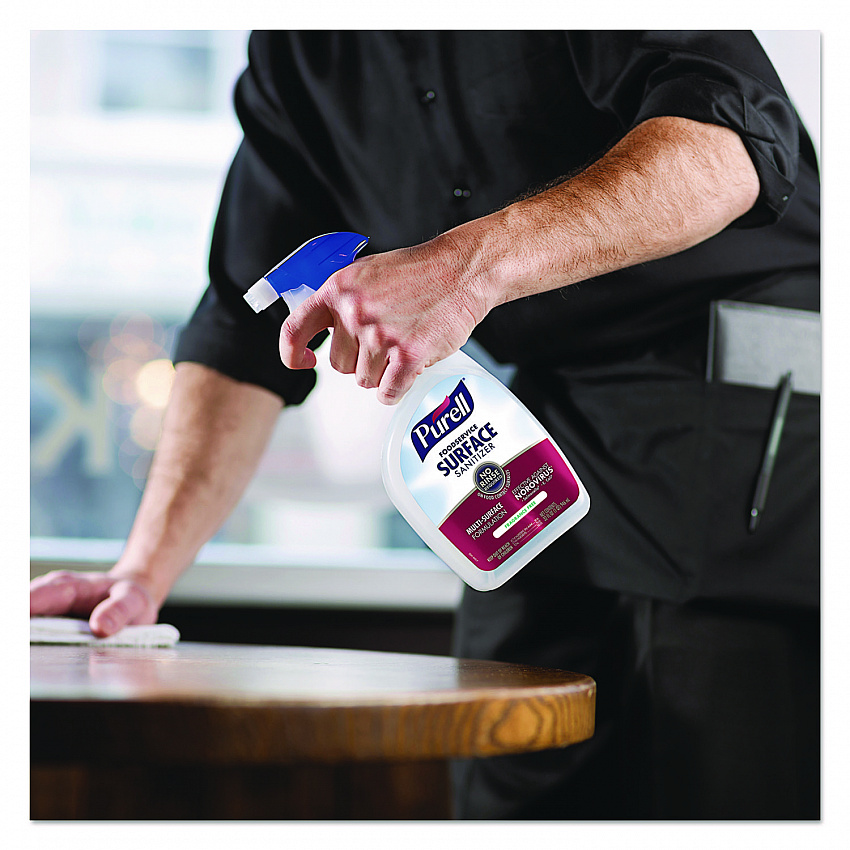 Foodservice Surface Sanitizer, Fragrance-Free, 1 gal Bottle (434104EA)