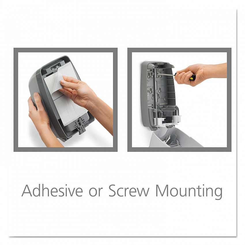 FMX-12 Foam Hand Sanitizer Dispenser, 1,000 mL/1,200 mL Refill, 6.6 x 5.13 x 11, Gray (512006)