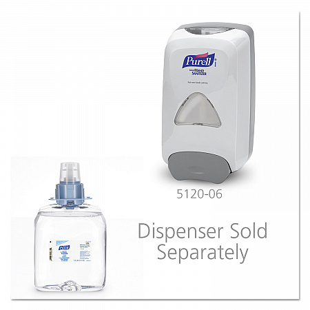 Advanced Hand Sanitizer Foam, For CS4 and FMX-12 Dispensers, 1,200 mL Refill, Unscented (519204EA)