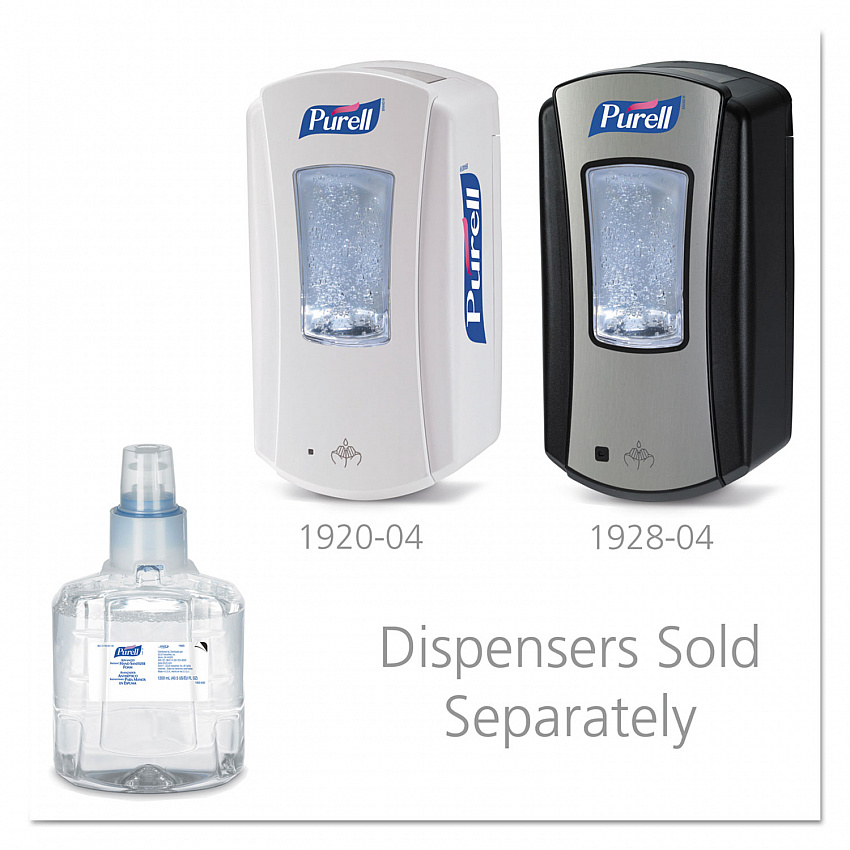 Advanced Hand Sanitizer Foam, For LTX-12 Dispensers, 1,200 mL Refill, Fragrance-Free (190502EA)