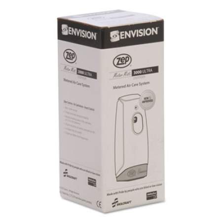 AbilityOne 4510014264187, SKILCRAFT, Zep Meter Mist 3000 Odor Control Dispenser, 3.25"x 3.63" x 10.5", White