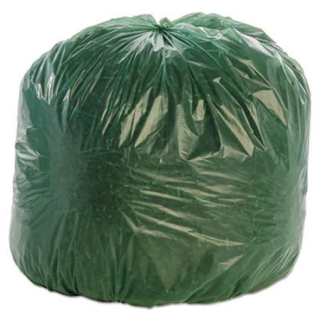 Stout by Envision Controlled Life-Cycle Plastic Trash Bags, 33 gal, 1.1 mil, 33" x 40", Green, 40/Box (G3340E11)