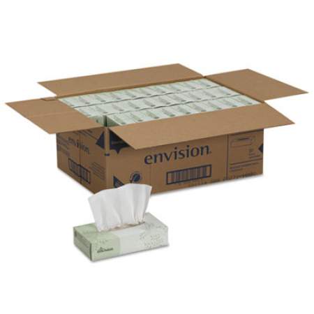 Georgia Pacific Professional Facial Tissue, 2-Ply, White, 100 Sheets/Box, 30 Boxes/Carton (47410)