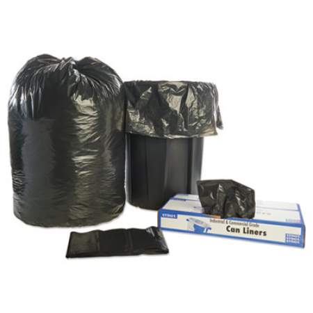 Stout by Envision Total Recycled Content Plastic Trash Bags, 65 gal, 1.5 mil, 50" x 51", Brown/Black, 100/Carton (T5051B15)