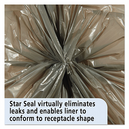 8105015171364, SKILCRAFT Trash Can Liner - Linear Low-Density, 60 gal, 1 mil, 38