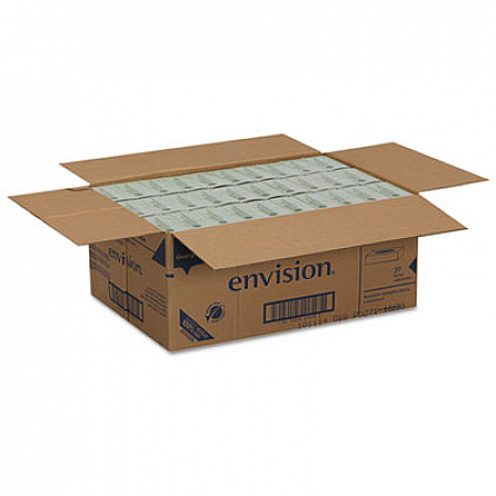 Envision White Facial Tissue, 2-Ply, White, 100 Sheets/Box, 30 Boxes/Carton (47410)
