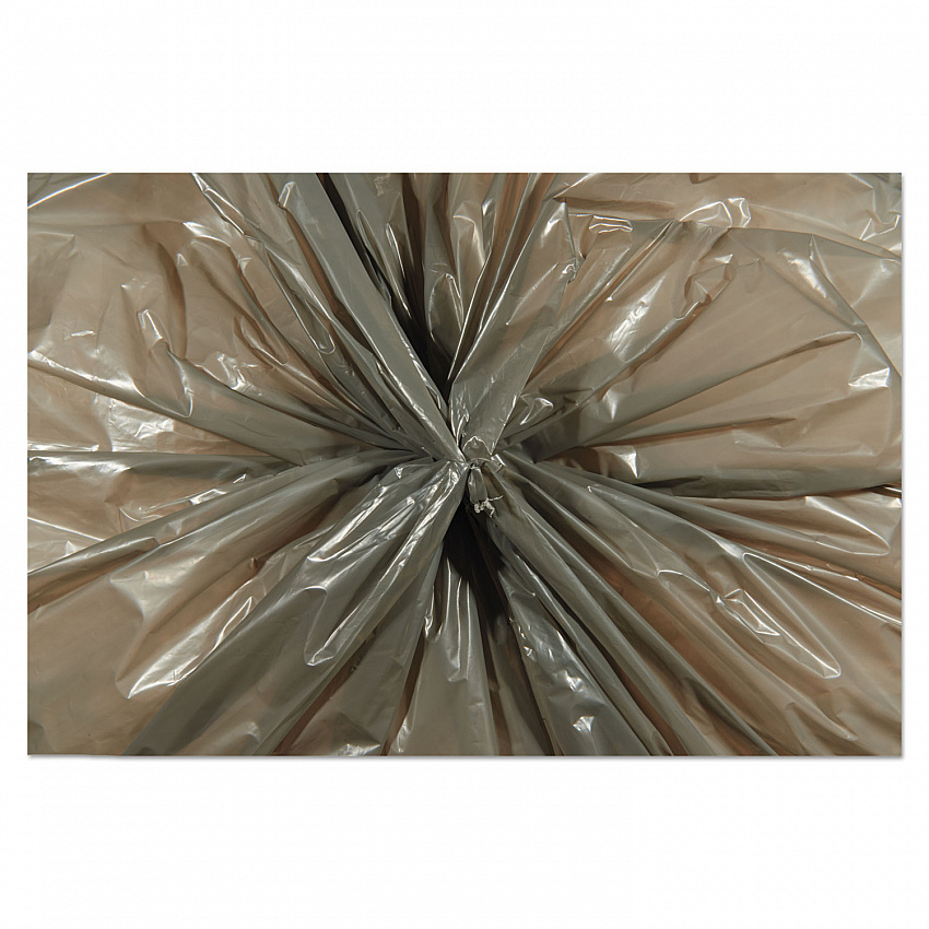 8105015171364, SKILCRAFT Trash Can Liner - Linear Low-Density, 60 gal, 1 mil, 38" x 58", Gray, Perforated Roll, 100/Box (5171364)