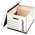 Universal Medium-Duty Lift-Off Lid Boxes, Letter/Legal Files, 12" x 15" x 10", White, 12/Carton (85700)