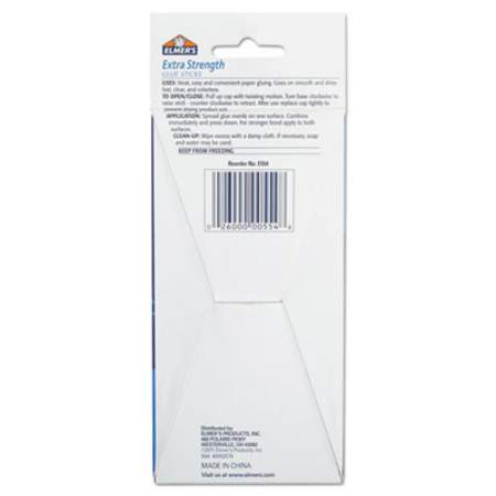 Elmer's Extra-Strength Office Glue Stick, 0.28 oz, Dries Clear, 24/Pack (E554)