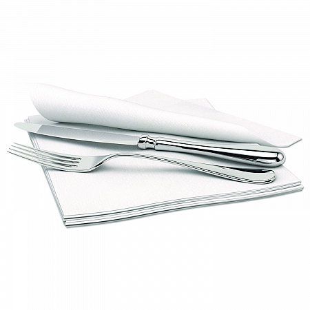 Signature Airlaid Dinner Napkins/Guest Hand Towels, 1-Ply, 15 x 16.5, White, 1,000/Carton (N695)