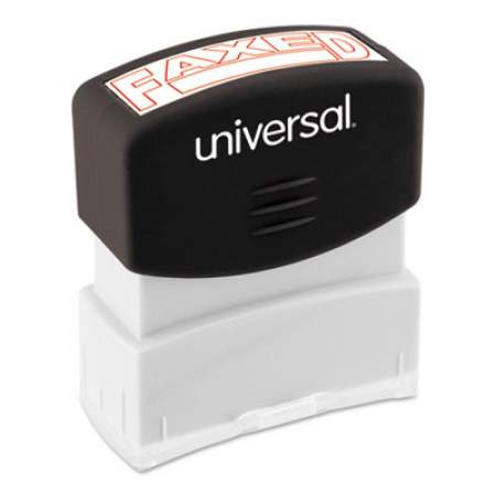 Universal Message Stamp, FAXED, Pre-Inked One-Color, Red (10054)