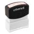 Universal Message Stamp, PAID, Pre-Inked One-Color, Red (10062)