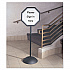 WriteWay Two-Sided Dry Erase Standing Message Sign, White 18