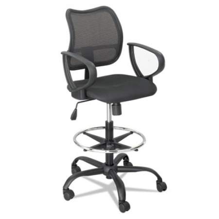 Safco Optional Loop Arm Kit for Mesh Extended Height Chair, Black, 1 Pair (3396BL)