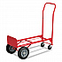 Two-Way Convertible Hand Truck, 500 to 600 lb Capacity, 18 x 51, Red (4086R)
