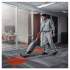 Hoover Commercial HushTone Vacuum Cleaner with Intellibelt, 15" Cleaning Path, Gray/Orange (CH54115)