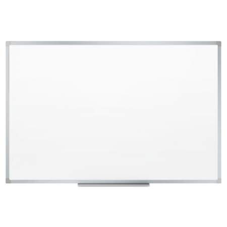 Mead Dry-Erase Board, Melamine Surface, 72 x 48, Silver Aluminum Frame (85358)