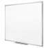 Mead Dry-Erase Board, Melamine Surface, 48 x 36, Silver Aluminum Frame (85357)