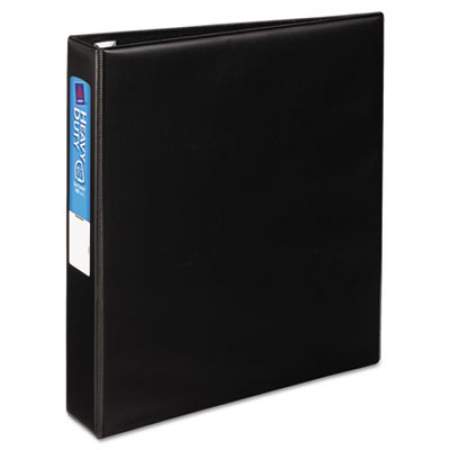 Avery Heavy-Duty Non-View Binder with DuraHinge and One Touch EZD Rings, 3 Rings, 1.5" Capacity, 11 x 8.5, Black (79985)