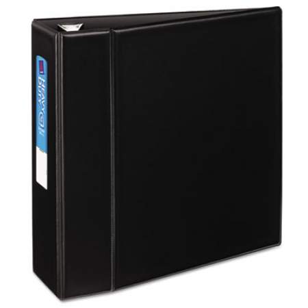 Avery Heavy-Duty Non-View Binder with DuraHinge and Locking One Touch EZD Rings, 3 Rings, 4" Capacity, 11 x 8.5, Black (79984)
