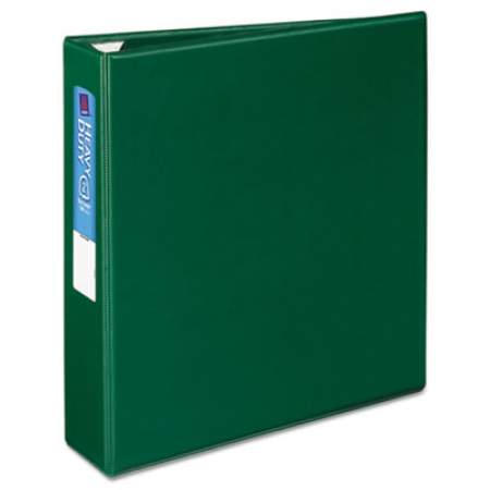 Avery Heavy-Duty Non-View Binder with DuraHinge and One Touch EZD Rings, 3 Rings, 2" Capacity, 11 x 8.5, Green (79782)