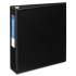 Avery Heavy-Duty Non-View Binder with DuraHinge and One Touch EZD Rings, 3 Rings, 2" Capacity, 11 x 8.5, Black (79982)