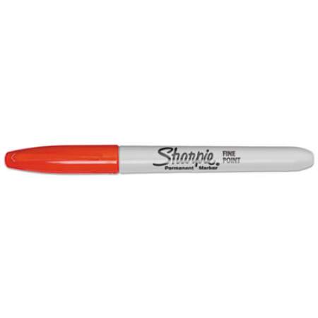 Sharpie Fine Tip Permanent Marker, Fine Bullet Tip, Red, Dozen (30002)