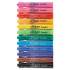 Mr. Sketch Scented Watercolor Marker Classroom Pack, Broad Chisel Tip, Assorted Colors, 36/Pack (2003992)