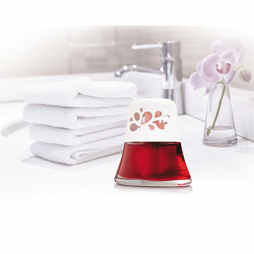 Scented Oil Air Freshener, Macintosh Apple and Cinnamon, Red, 2.5 oz (900022)